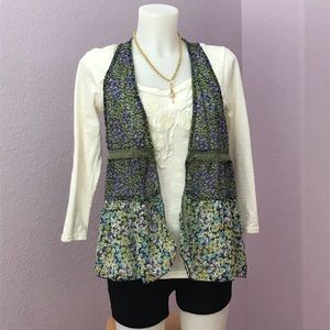 EUC Boho Self Esteem Women’s vest